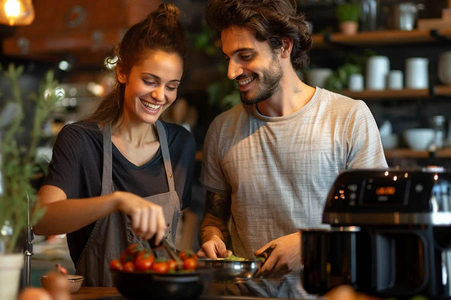 modern air fryer